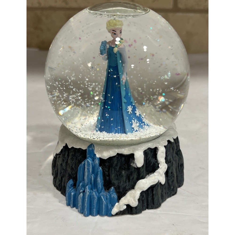 Elsa Disney Frozen Snow Globe 2015 Department 56 Disney Classic Ice Classic